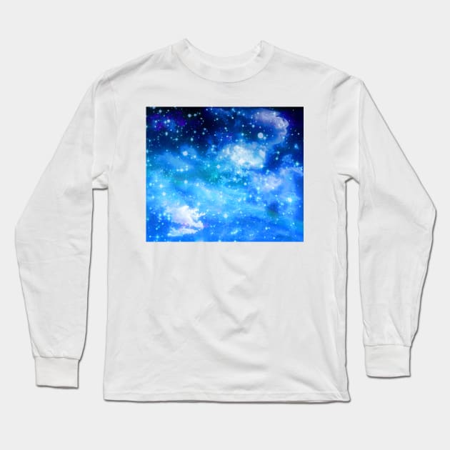 Clouds and Blue Sky Long Sleeve T-Shirt by saradaboru